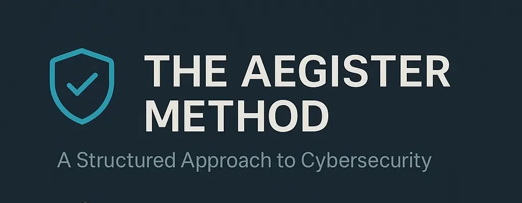 The Aegister Method: A Structured Approach to Cybersecurity