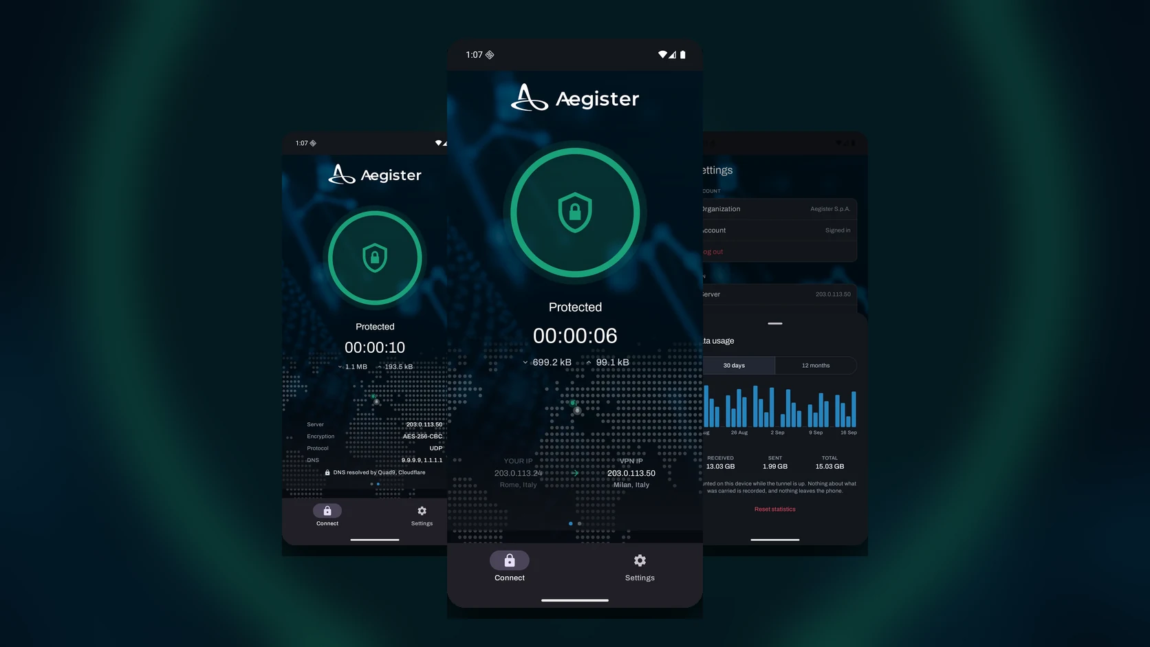 Aegister VPN 2.0 è su Google Play